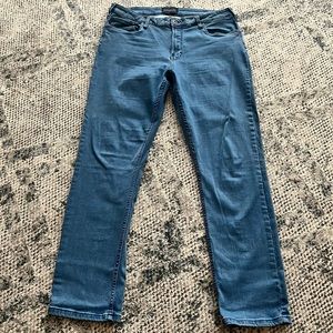 Jach’s New York Men’s Denim Jeans Size 36/32 zipfly Stretch Blue Casual Relax